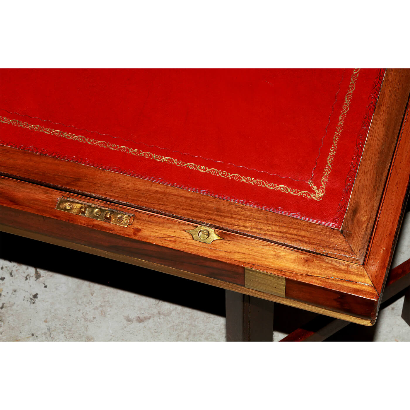 English Campaign Lap Desk on Stand