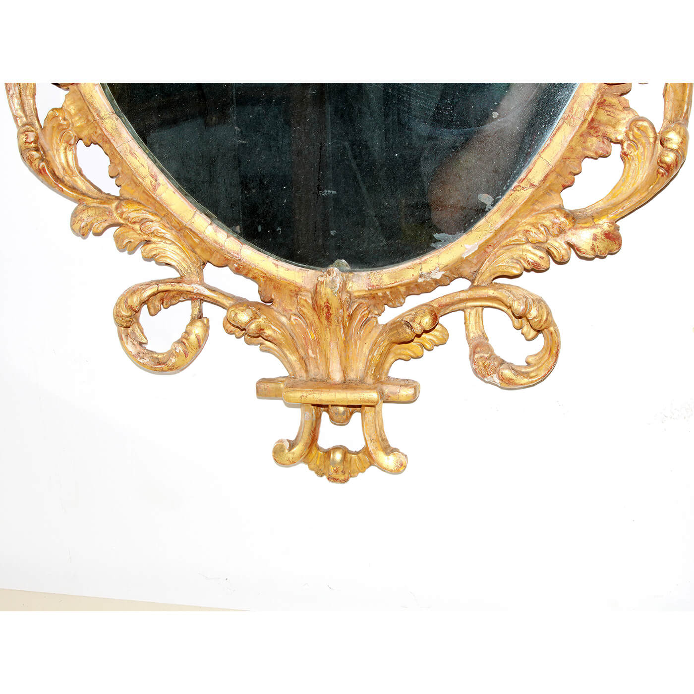 Fine George III Oval Gilt Mirror