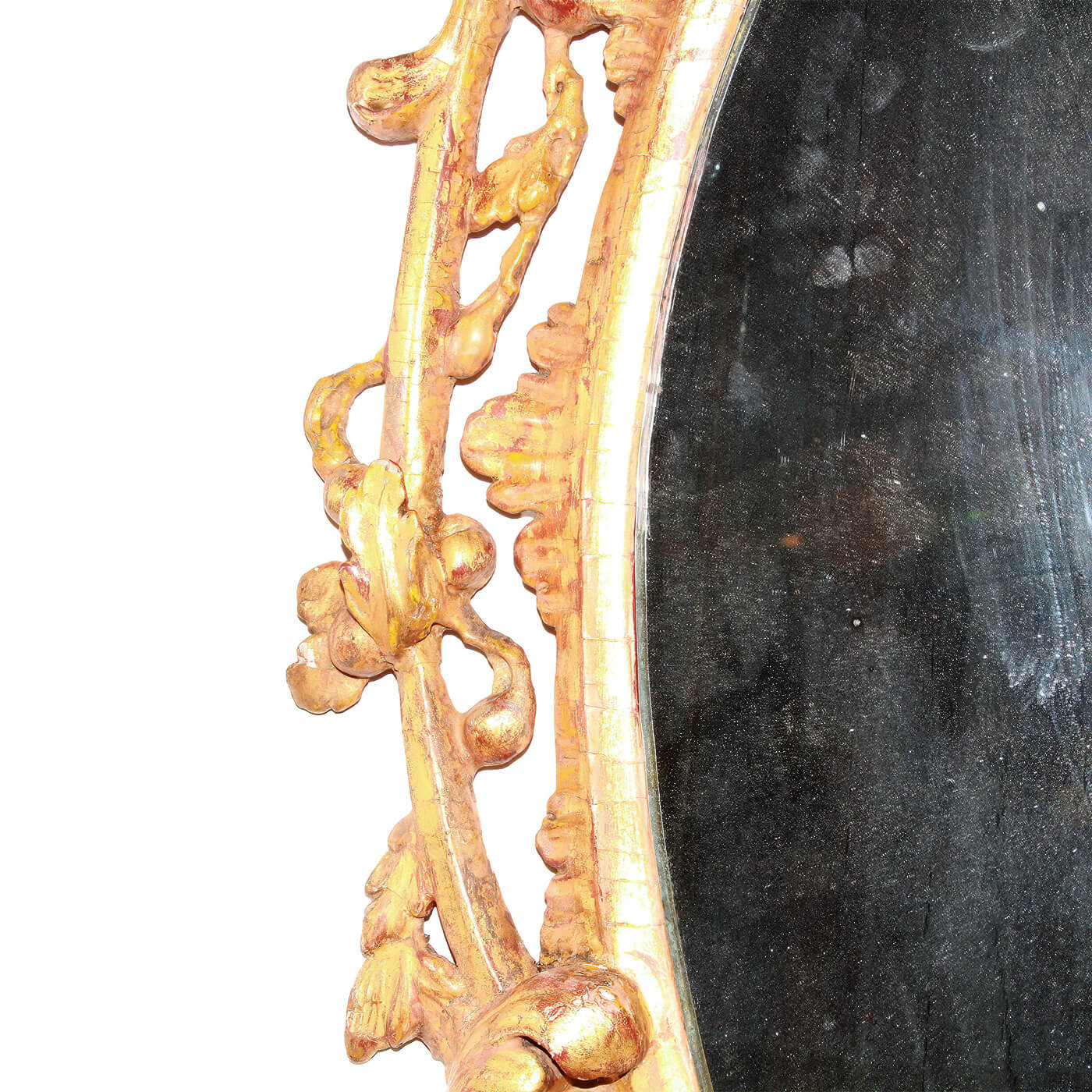 Fine George III Oval Gilt Mirror