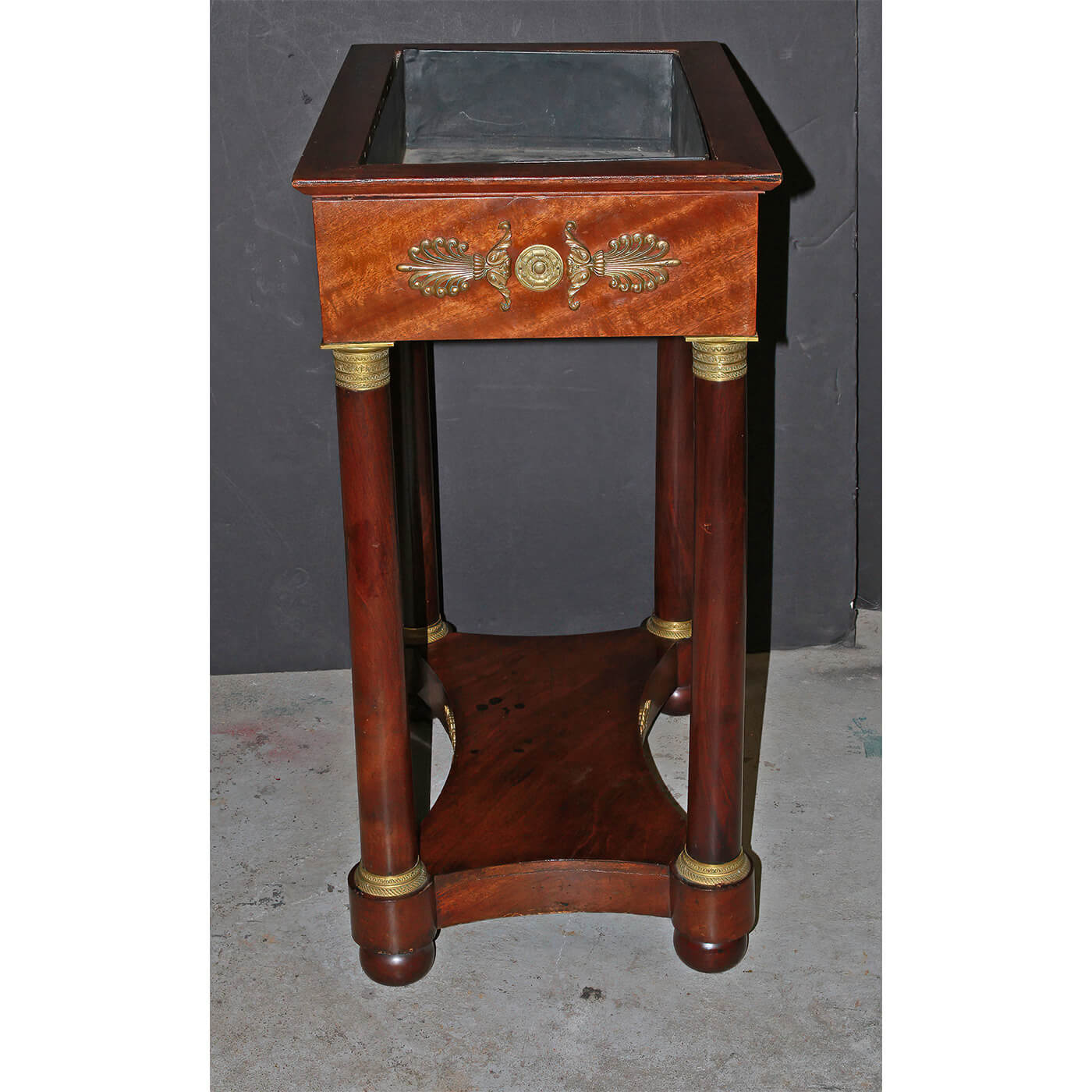 French Empire Mahogany Planter