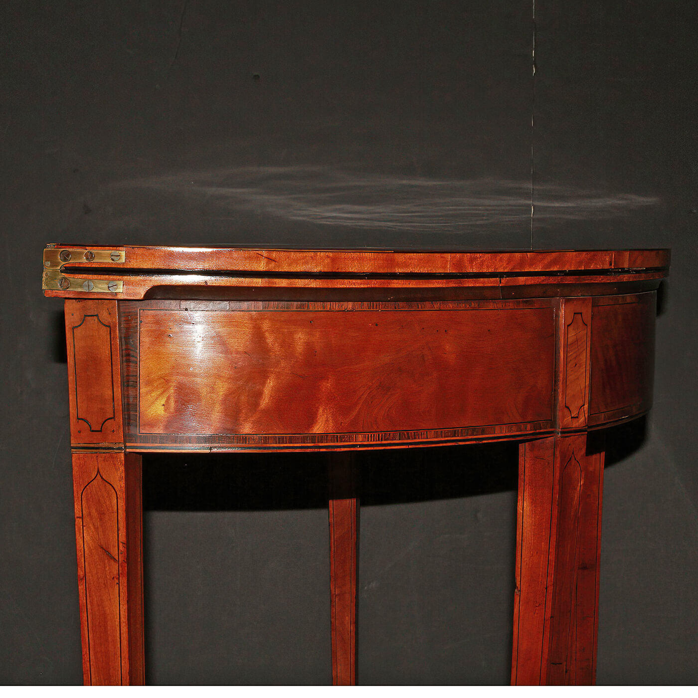 George III Satinwood Game Table