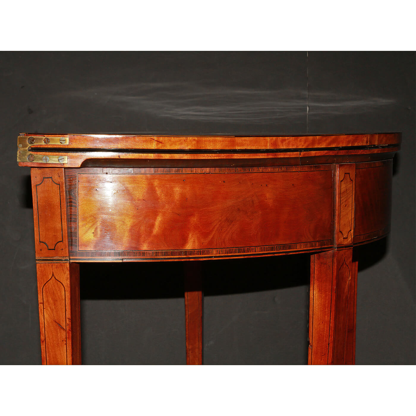 George III Satinwood Game Table