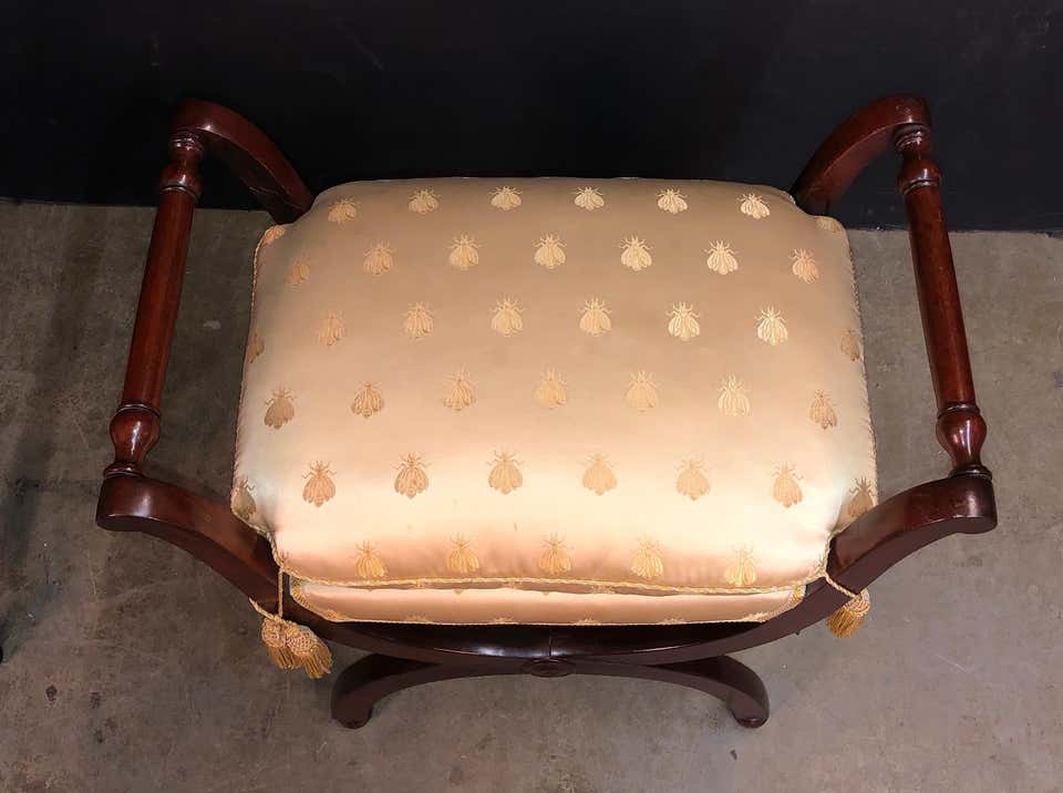 Pair of French Empire Stools