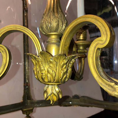 Louis XVI Bronze Hall Lantern