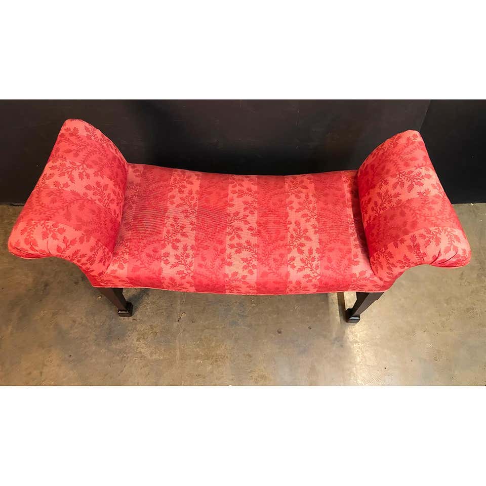 English Chippendale Window Bench