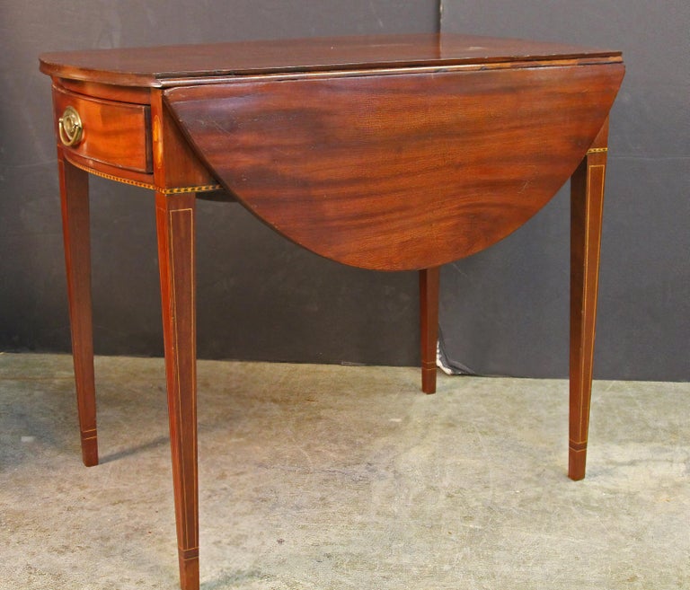 George III Mahogany Pembroke Table