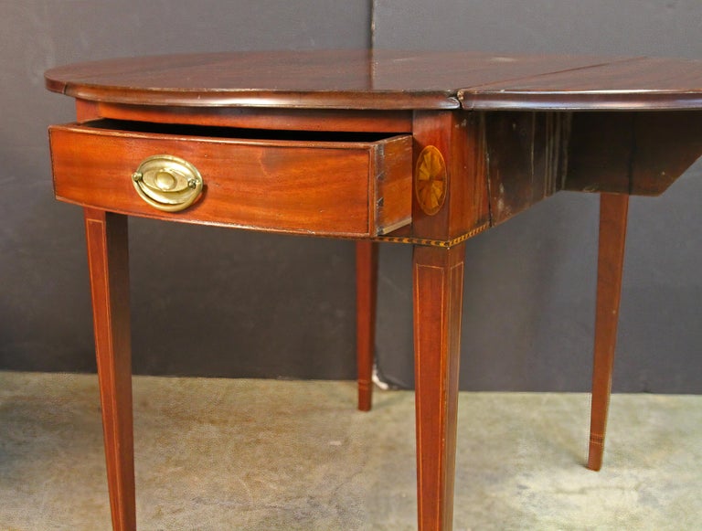George III Mahogany Pembroke Table