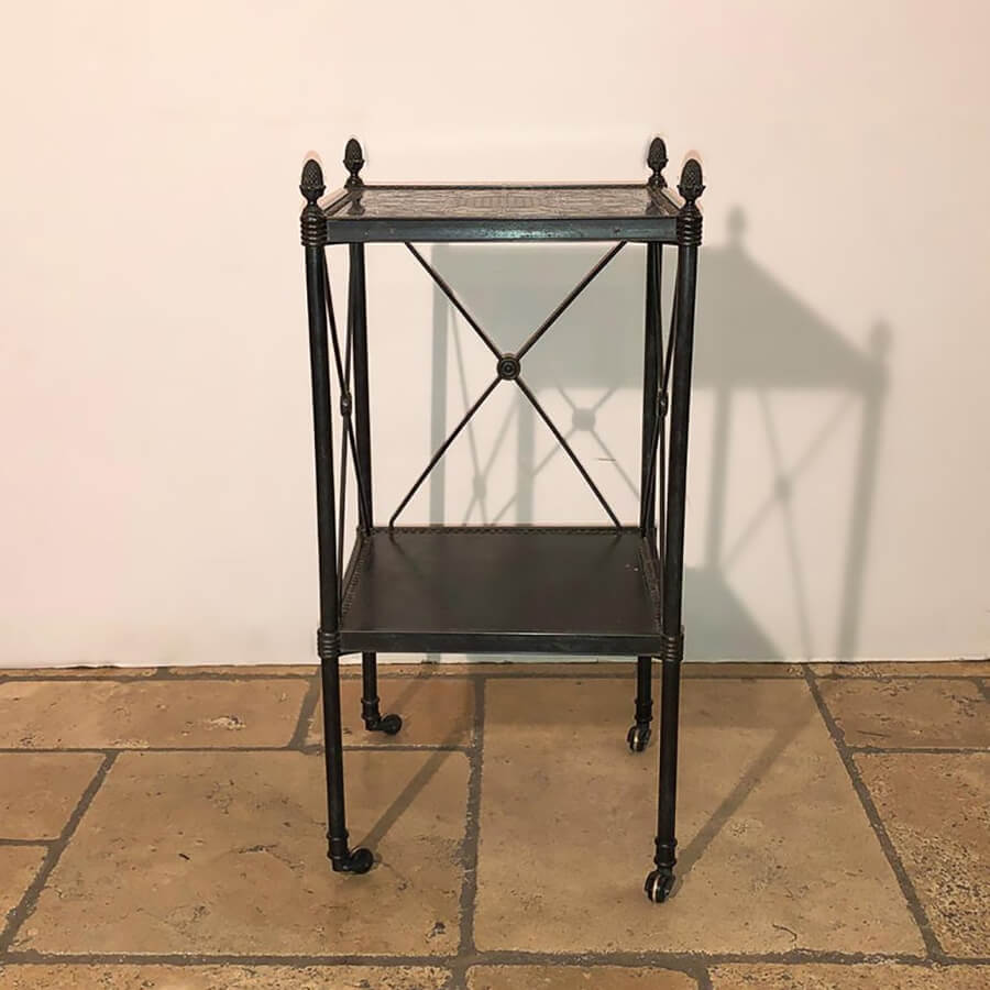 Directoire Style Bronze Side Table