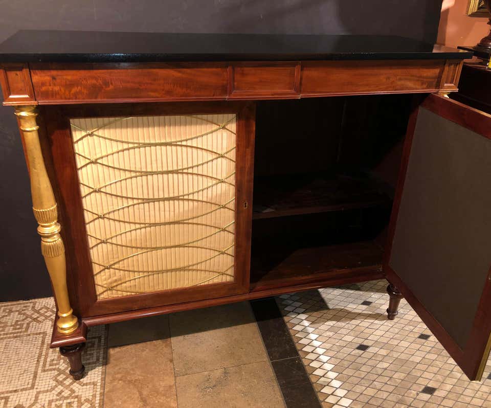Pair of Regency Style Credenzas