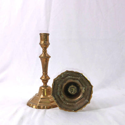 Pair of French Louis XIV Bronze Candlesticks