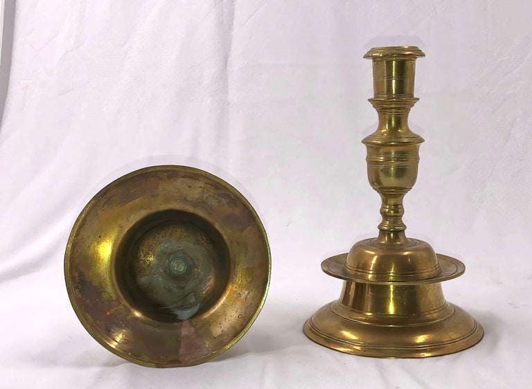 Pair of Capstan Candlesticks