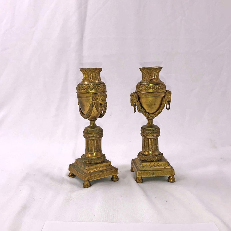 Louis XVI Bronze Cassollettes