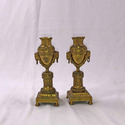 Pair of Louis XVI Bronze Cassollettes