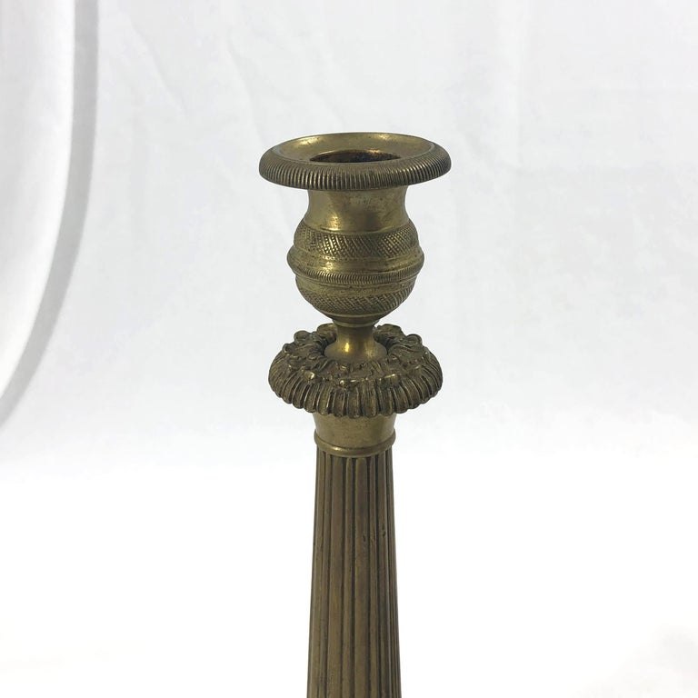 Pair of Charles X Candlesticks