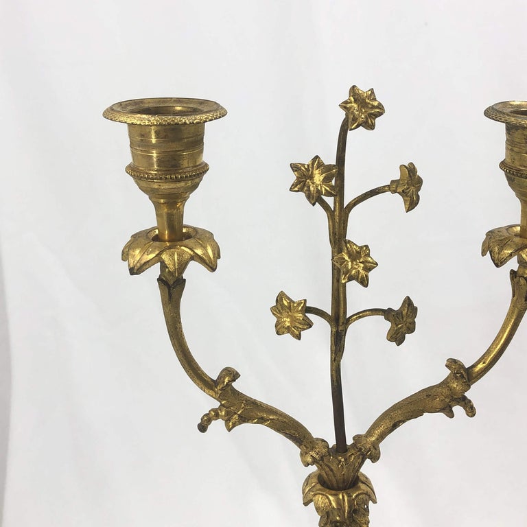 Pair of Regency Candelabra
