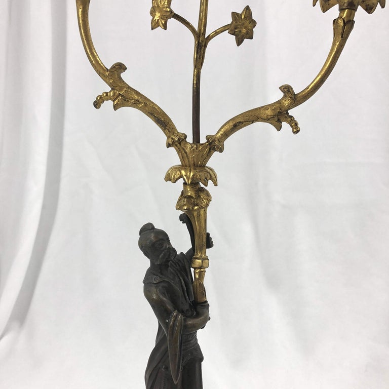 Pair of Regency Candelabra