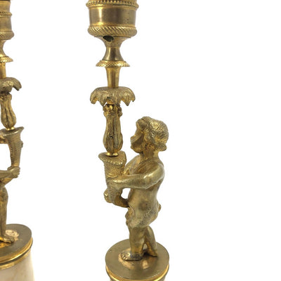 Pair of French Louis XVI Candlesticks