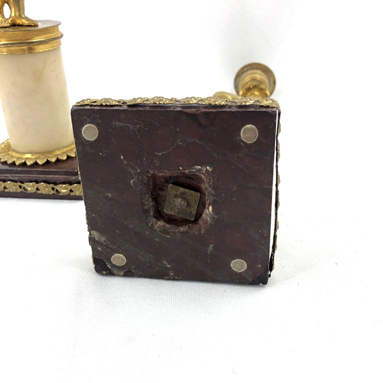 Pair of French Louis XVI Candlesticks