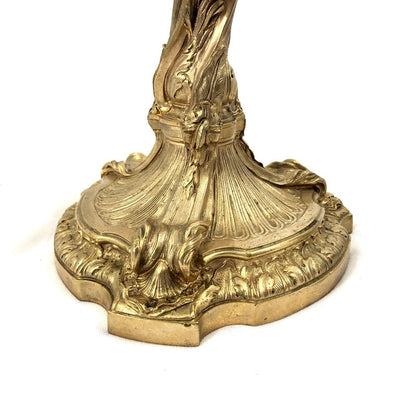 Louis XV Bronze Candlesticks