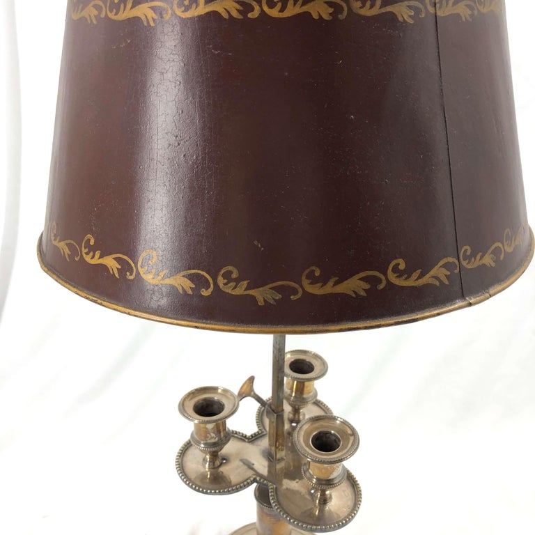 French Louis XVI Boulliotte lamp