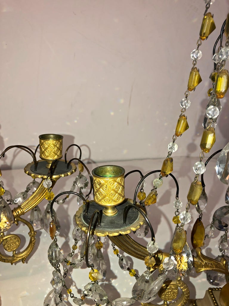 Fine Pair of Russian Candleabra