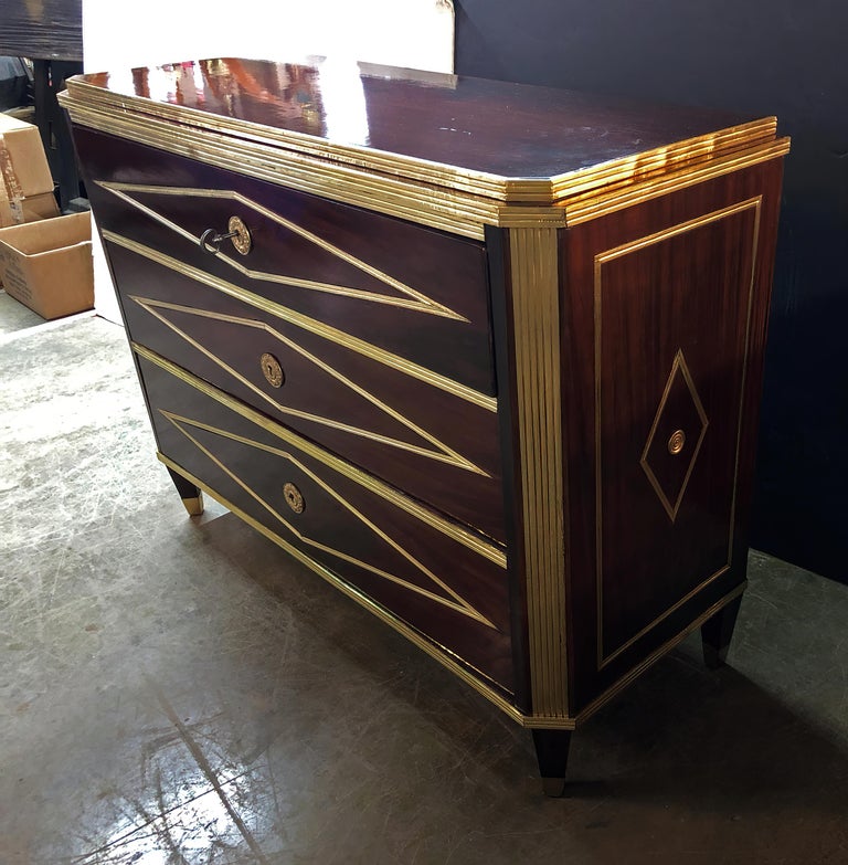 neo classic dresser Stunning 9-drawer Italian Neoclassical dresser/credenza. This vintage beauty is ready to go as is and perfect for your bedroom, dining room, living room, entryway, & more! Available for pick up or delivery