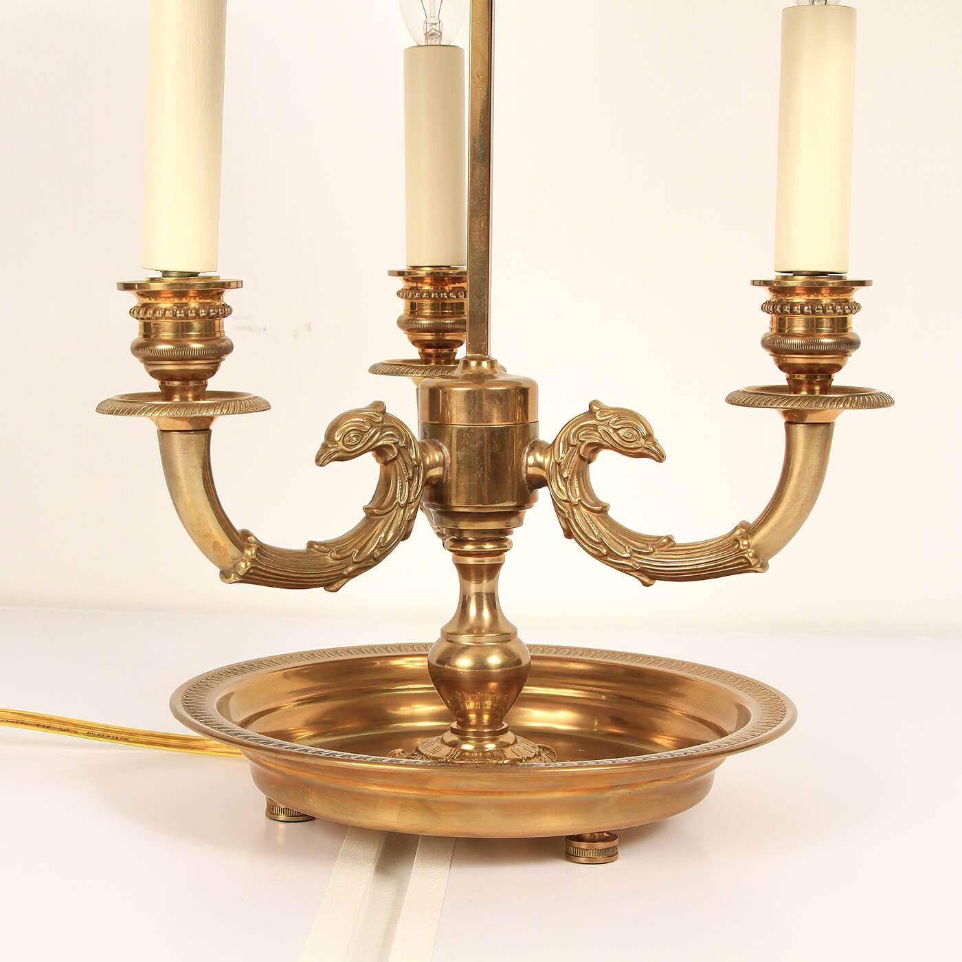 Pair of French Bouillotte Lamps