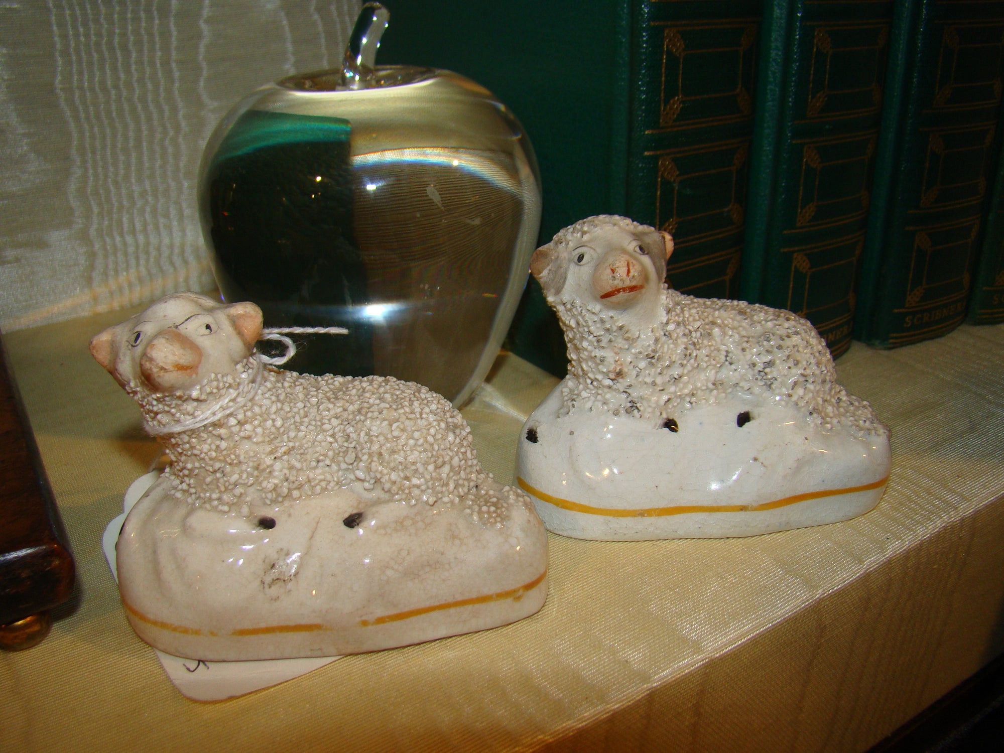 Pair of Small Staffordshire Sheep