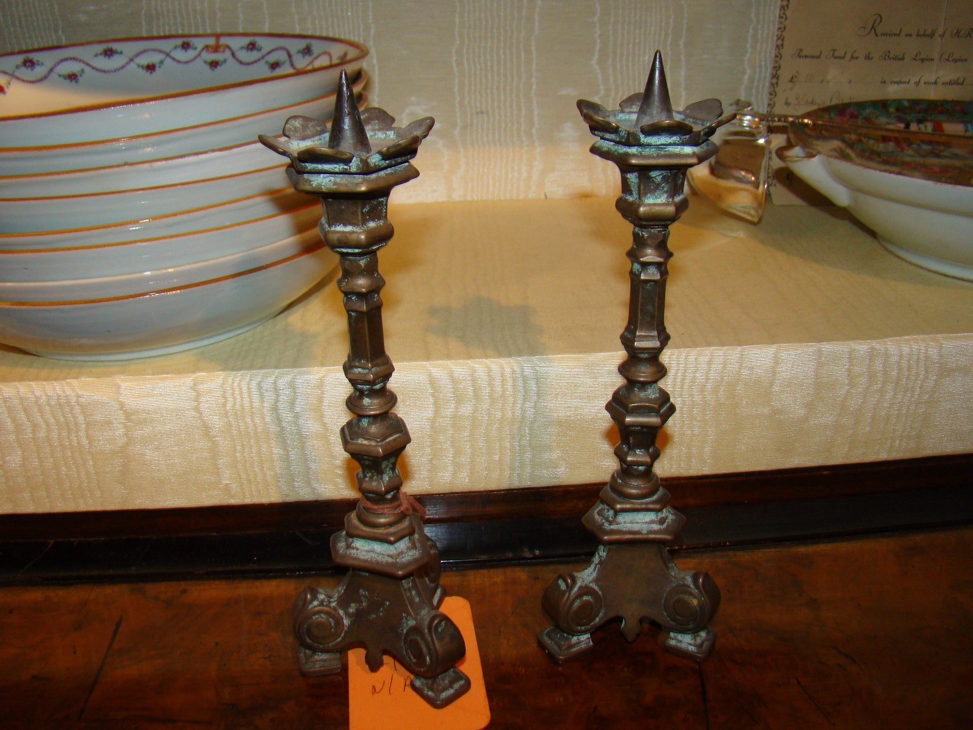 Pair of Gothic Pricket Sticks