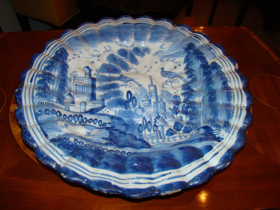 Faience 18th Century Plate