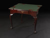 George II "Chippendale" Mahogany Ball and Claw Foot Card Table