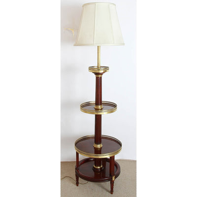 French Louis XVI Style Floor Lamp