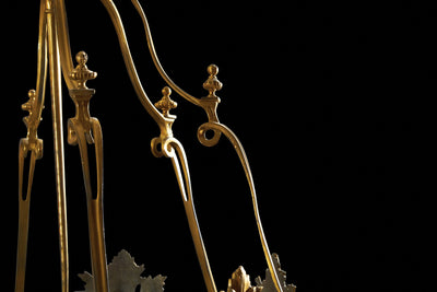 Fine Large Gilt Bronze Chateau Lantern
