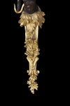 Pair of Regence Style Bronze Two Arm Sconces