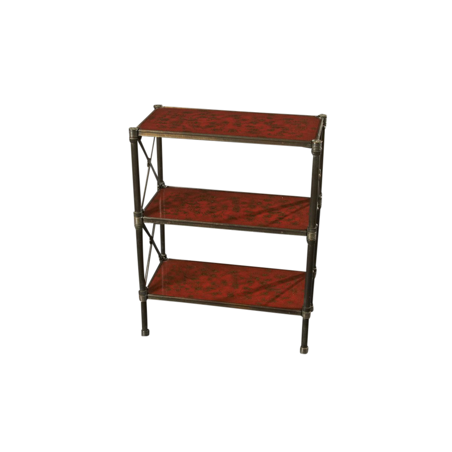 Pair of Regency Style Bronze Three Tier Etageres