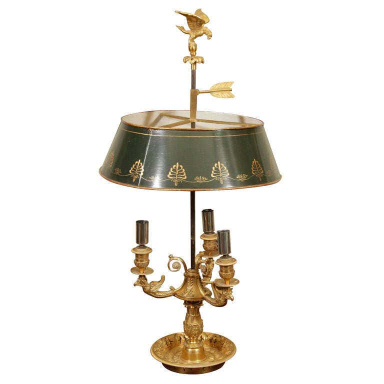 Louis XVI Bouillotte Lamp
